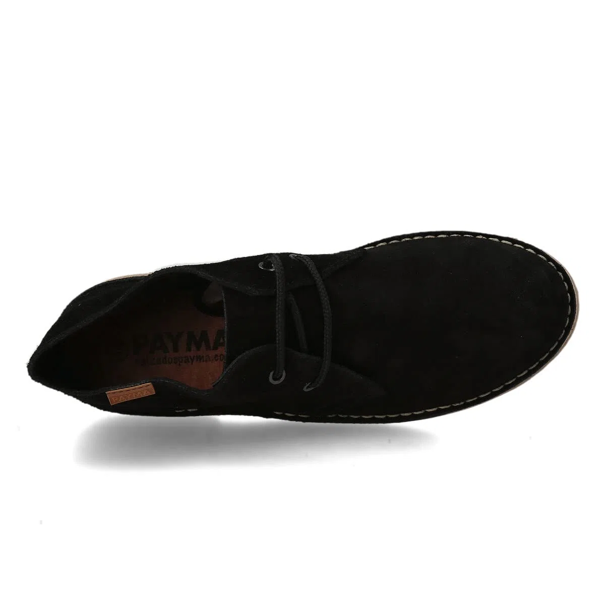 Stivali Stivaletti Safari Deserto in Pelle per Uomo e Donna. Fatto in Spagna. Scarpa Chukka in Crosta di Pelle Sport. Chiusura con Lacci. Suola in Gomma