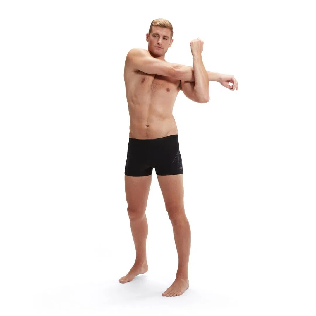 Speedo Aquashort Hyperboom Placement | Allenamento di Nuoto | Fitness | Resistenza al Cloro Aquashort Uomo (Pacco da 1)