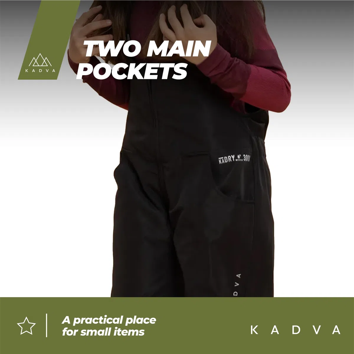 KADVA - Skiro, Pantaloni Bambine e Ragazze