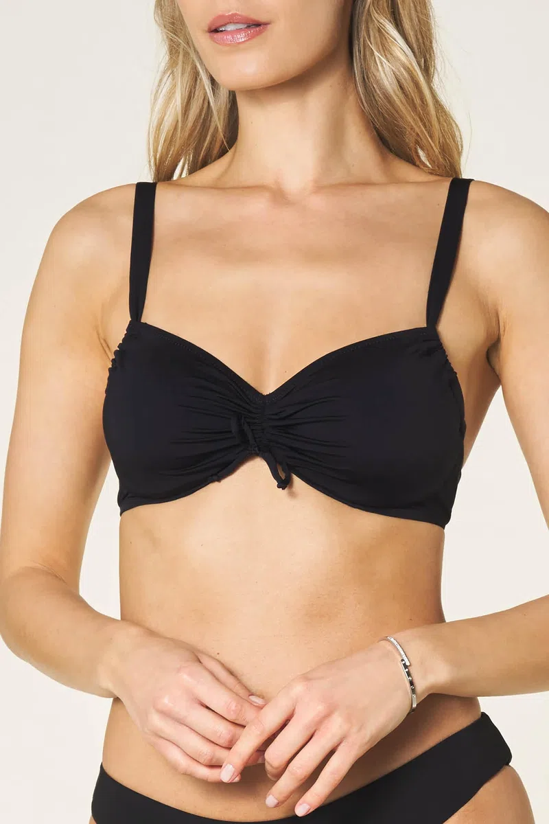 Goldenpoint Donna Costume da Bagno Report - Parte Alta del Bikini - Bralette con Ferretto e Senza Imbottitura con Coulisse e Spalline Regolabili