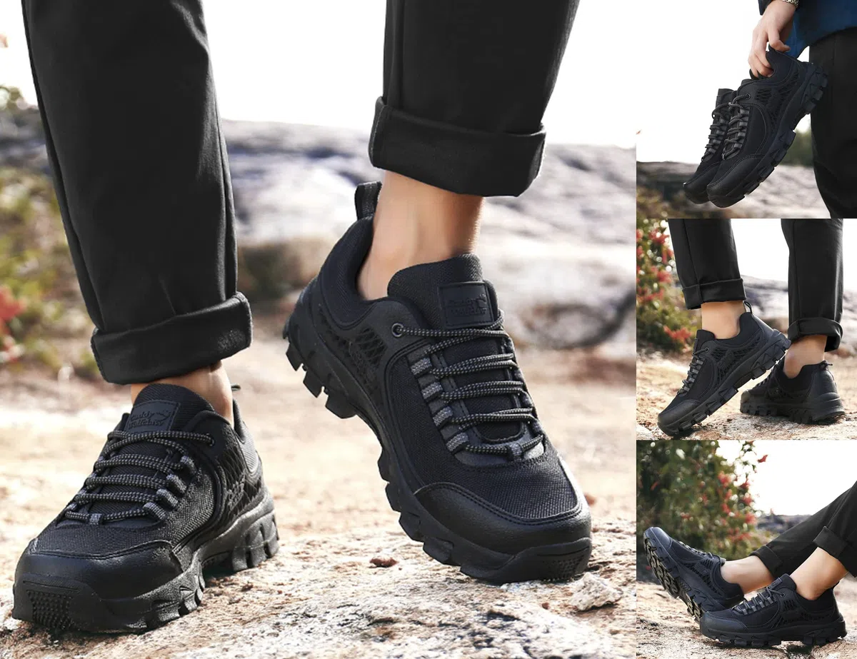 CaddyWolfclaw Stivali da Combattimento Militari da Uomo Arrampicata Traspirante Scarpe da Trekking Stivaletti da Allenamento dell'Esercito Stivaletti Tattici Jungle Desert