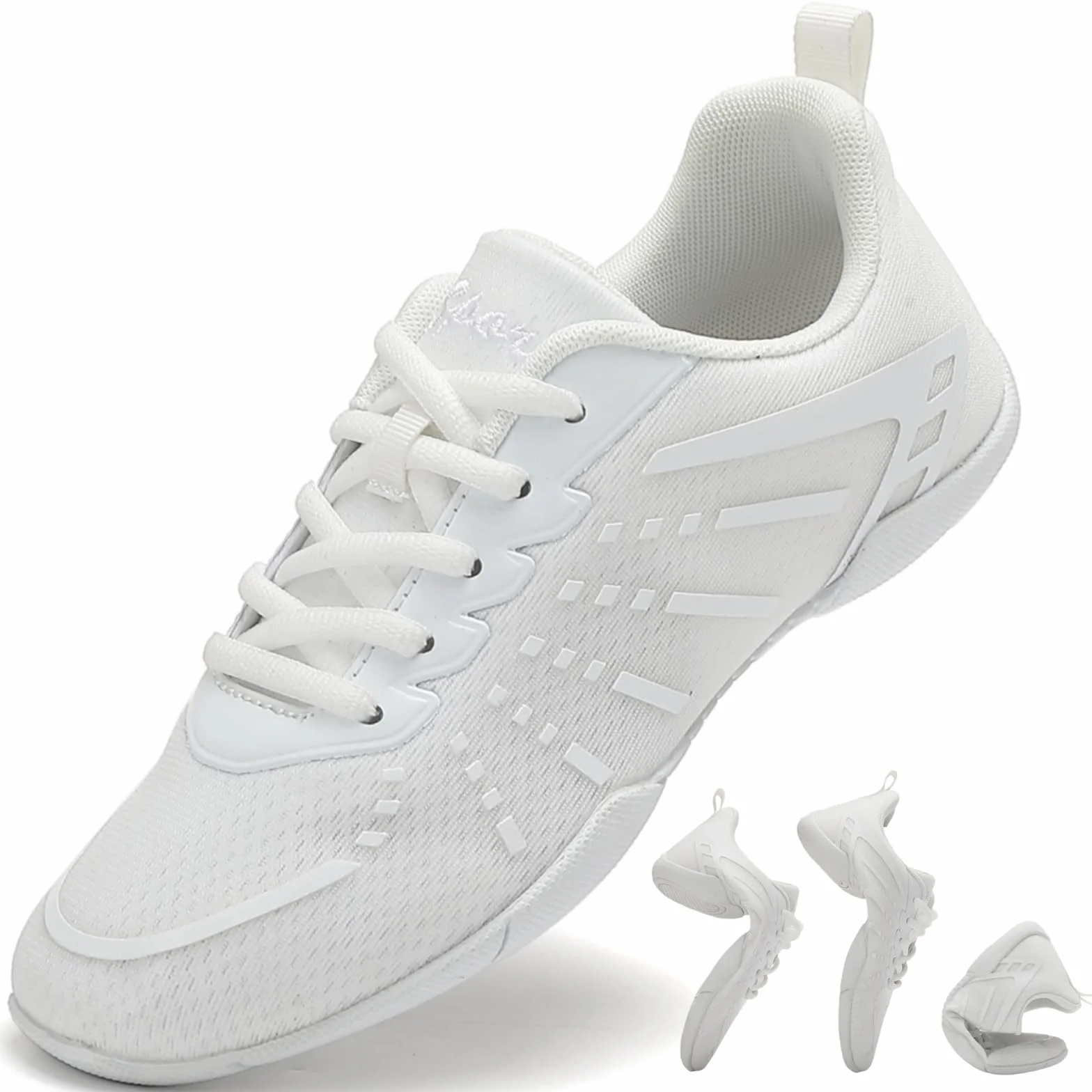 Scarpe Cheerleader Scarpe da Ginnastica Donna Cheerleading Ballo Allenamento Ginnastica Antiscivolo Cheer Bambina Jazz Yoga Fitness Varsity