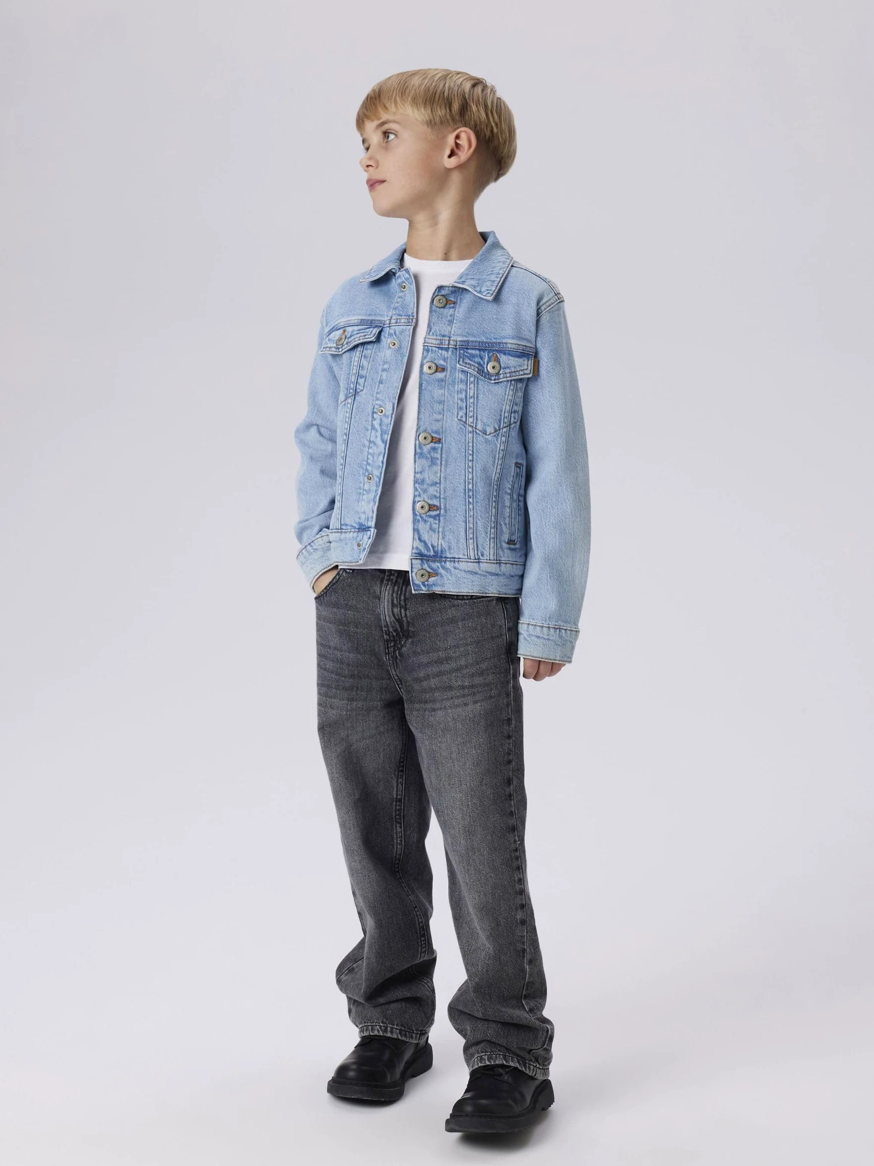 Nkmjagger Dnm Jacket 3720-Az Noos Bambini e Ragazzi