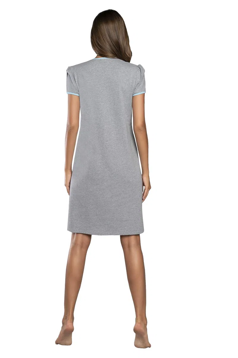 Italian Fashion Camicia da Notte Parto Ospedale | Vestaglia Donna Ospedale | Camicia da Notte Parto | Pigiama Premaman con Chiusura | Vestiti Premaman S-XXL