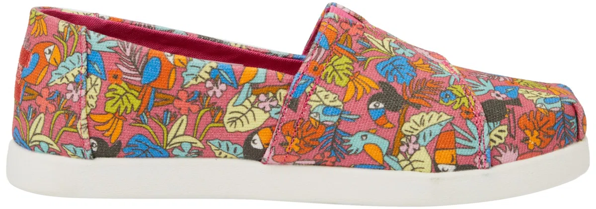 TOMS Alpargata Classic, Espadrillas Slip-On Bambine e Ragazze