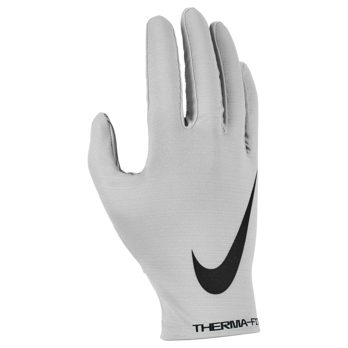 Nike Therma-Fit Liner FG Guanti da football da uomo Lt Smoke Grey/Lt Smoke Grey/Black S