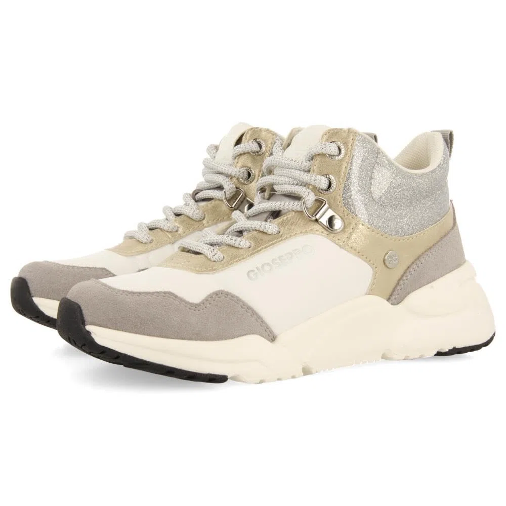 Scarpe Alte con Glitter Stile Trekking KITTSEE