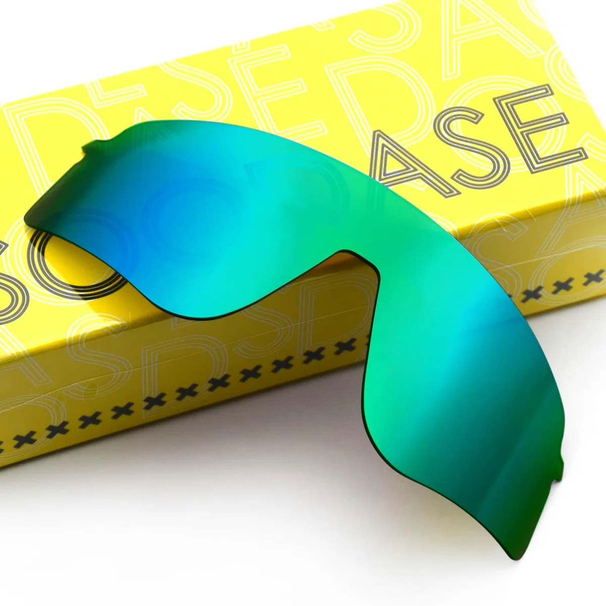 Per Oakley Sutro Lite Sweep Occhiali Da Sole Rosso/Verde 2 Pari Polarizzate Lenti di Ricambio