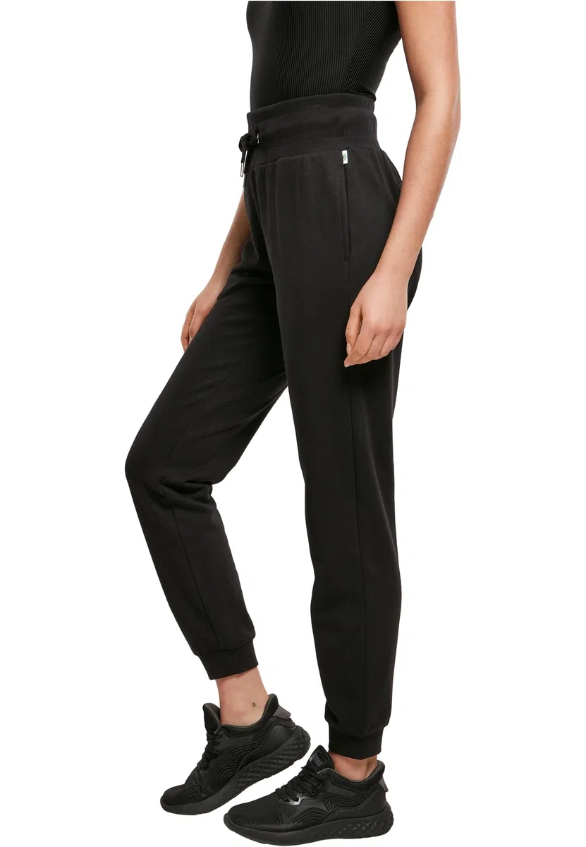 Urban Classics Damen Ladies High Waist Color Melange Sweat Pants