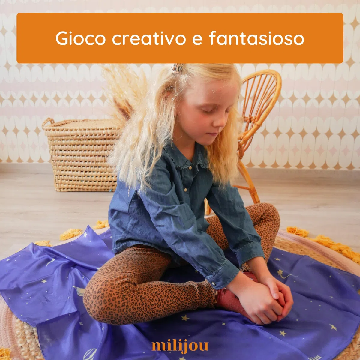 Playsilk 100% Seta di Gelso Quadrato - Sciarpa di Seta Morbida e Naturale, Accessorio Divertente per Giochi Fantasiosi e Creativi, Sciarpe da Giocoleria, Sciarp