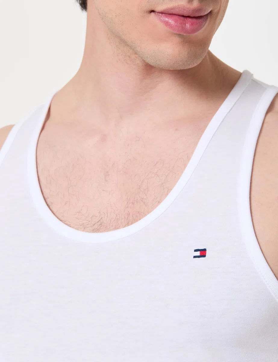 Tommy Hilfiger Uomo Canotte Confezione da 3 Scollo Rotondo