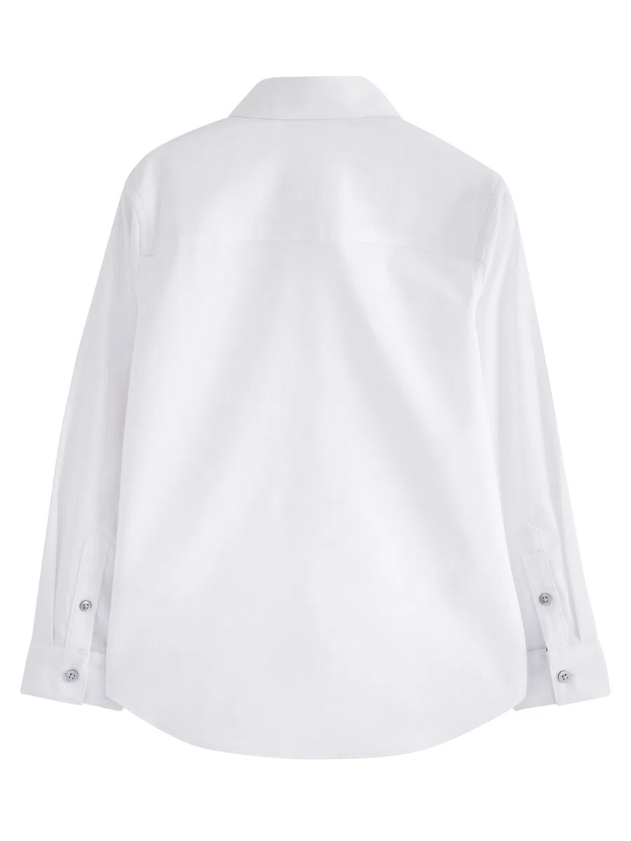 NEXT Ragazzo Camicia Elegante a Maniche Lunghe con Finiture