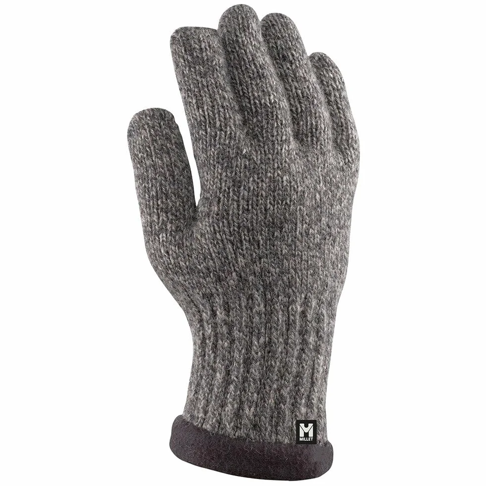 MILLET - Wool Glove - Guanti di protezione termica - Lana Merino - Escursionismo, Trekking - Grigio