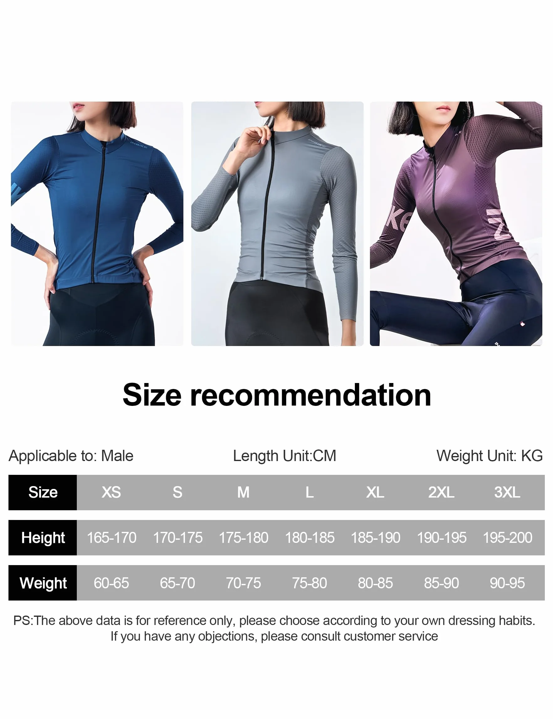 INBIKE Maglia Ciclismo Donna Maglia MTB Maniche Lunghe Maglia Bici Donna Traspirante Asciugatura Rapida Assorbente dal Sudore
