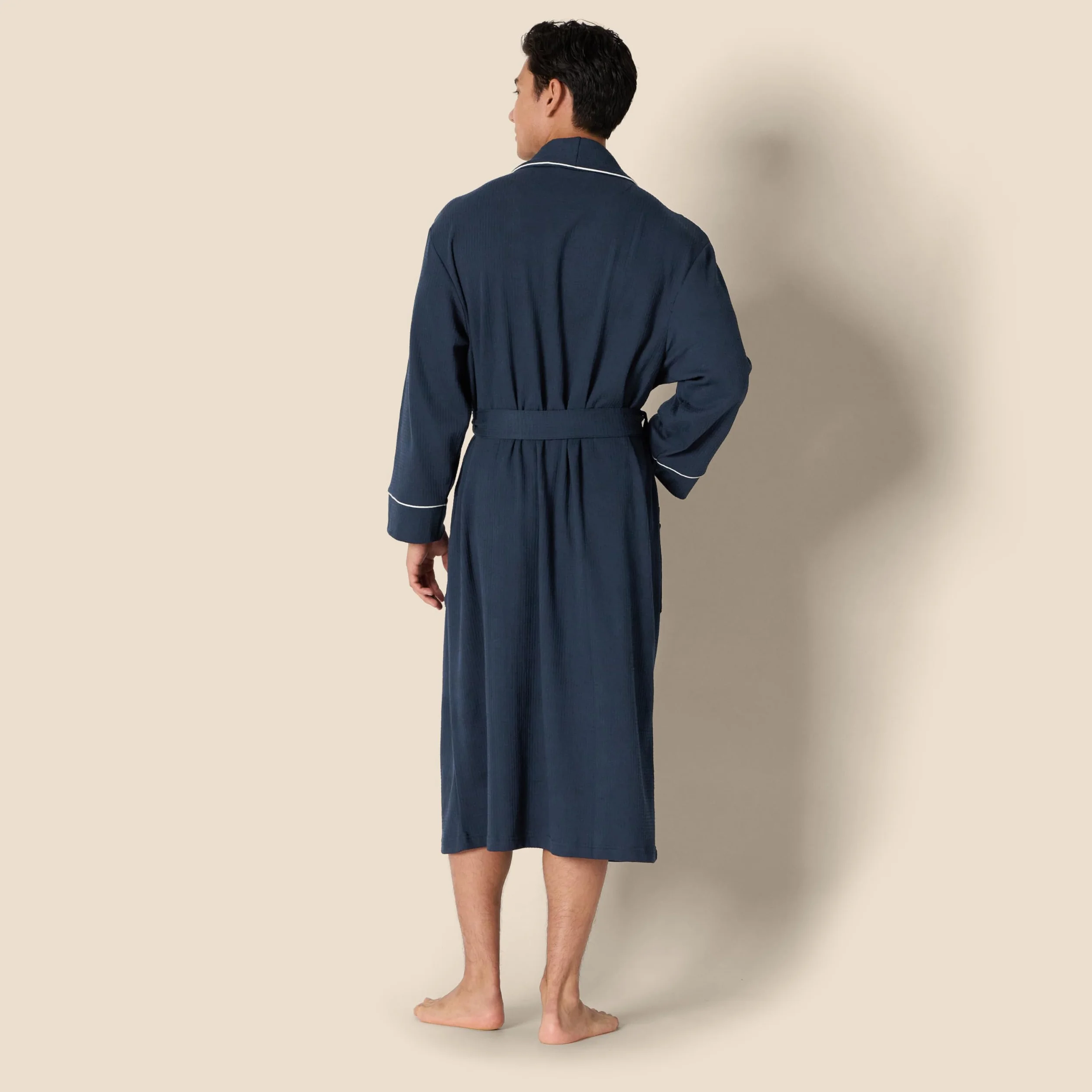 Amazon Essentials Uomo Accappatoio Leggero a Nido d'Ape (Disponibile nelle Taglie Big & Tall)