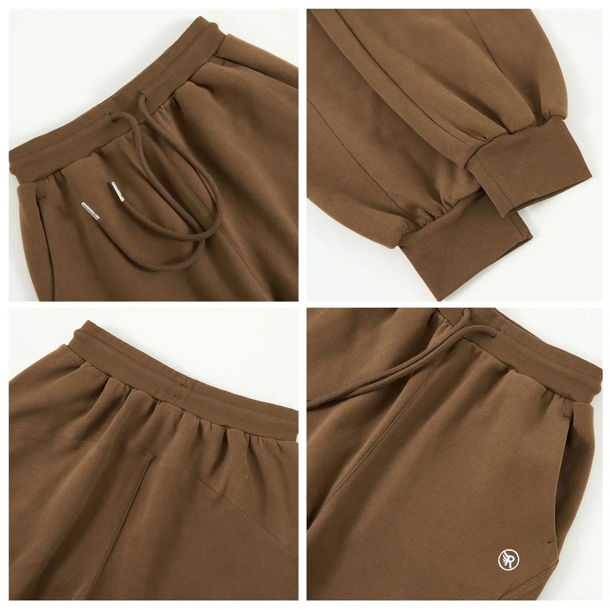 Rolanko Pantaloni da Jogging per Ragazze, Vita Elastica Pantaloni Sportivi in Cotone Tuta Scolastica Pantaloni da Educazione Fisica Bottoms Fit Largo