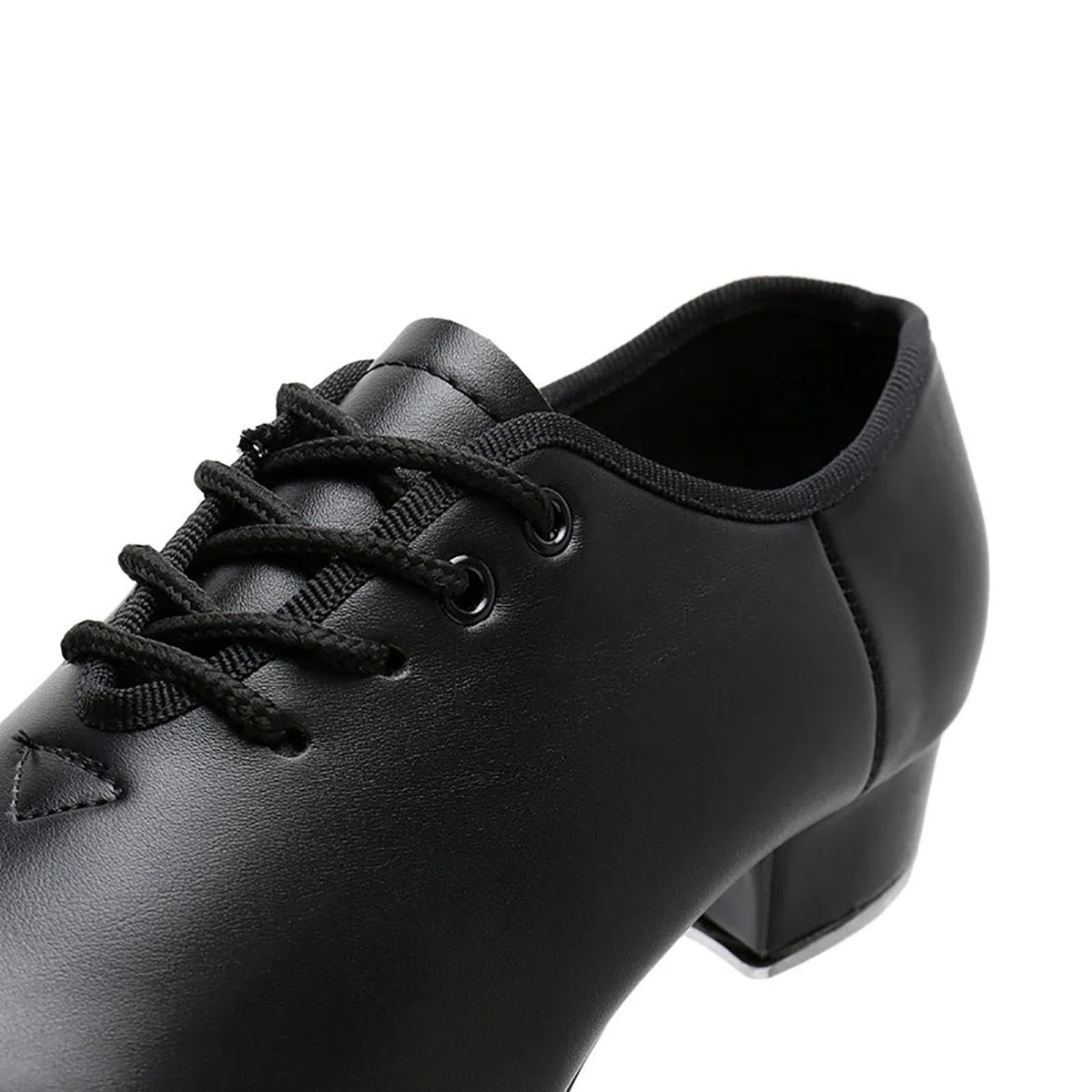 Scarpe Sneakers Uomo - Scarpe da Tip Tap Professionali con Lacci in Pelle PU e Suola Divisa per Ballo Uomo