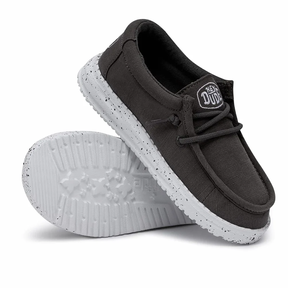 HEYDUDE Wally Youth Slub Canvas MoccasinBambini e Ragazzi