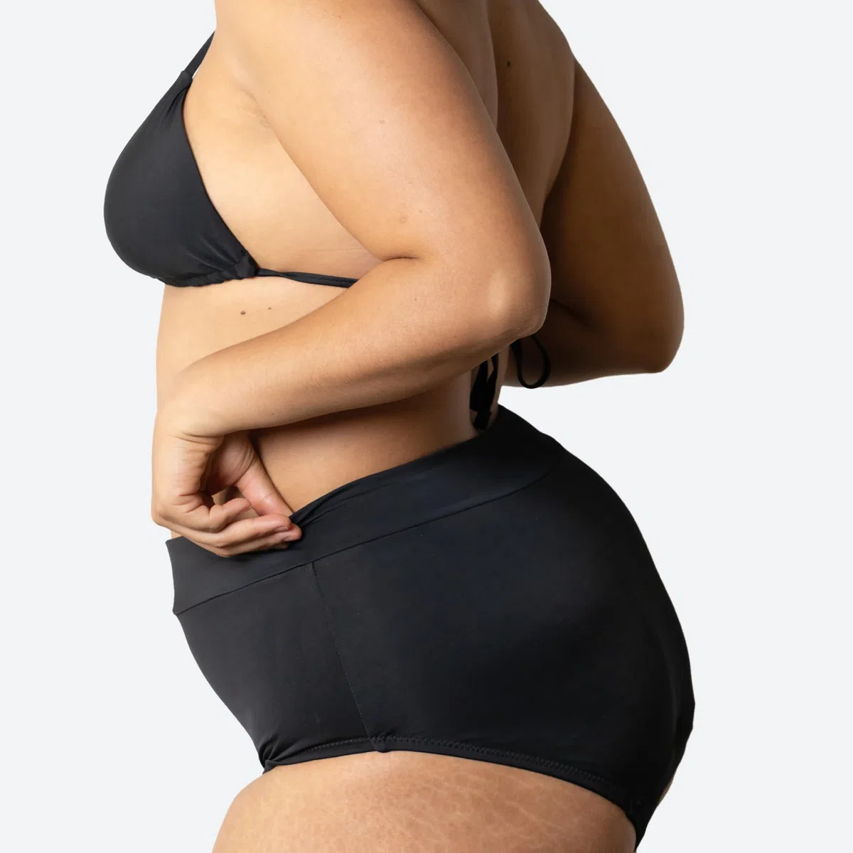 Ecowoman | Costume da Bagno Mestruale Donna | Flusso Medio | Costumi Assorbenti per Ciclo Mare | Costumi a Prova di Perdite e Anti-Odore