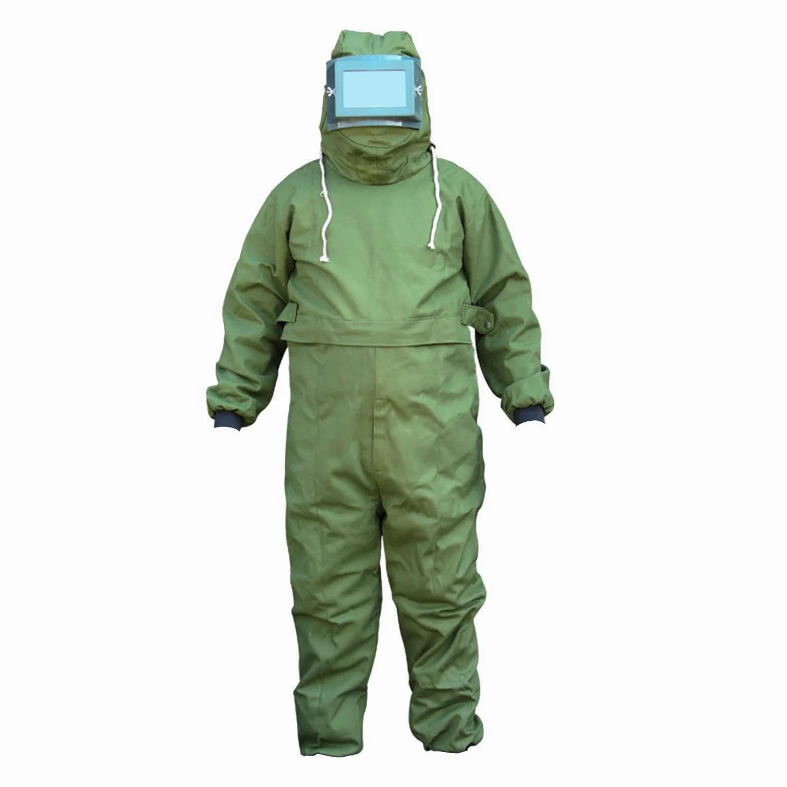 Baoblaze Tuta Da Lavoro per Sabbiatura Professionale, Verde