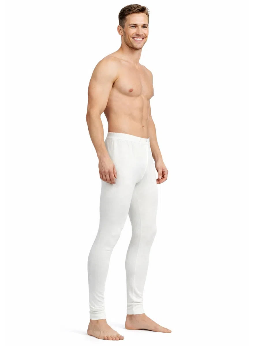 VP PINUCCIO VENEGONI Set 2 Mutande in Lana e Cotone | Calzamaglia Termica Uomo Made in Italy, Intimo Invernale con Polsino, Boxer Lunghi