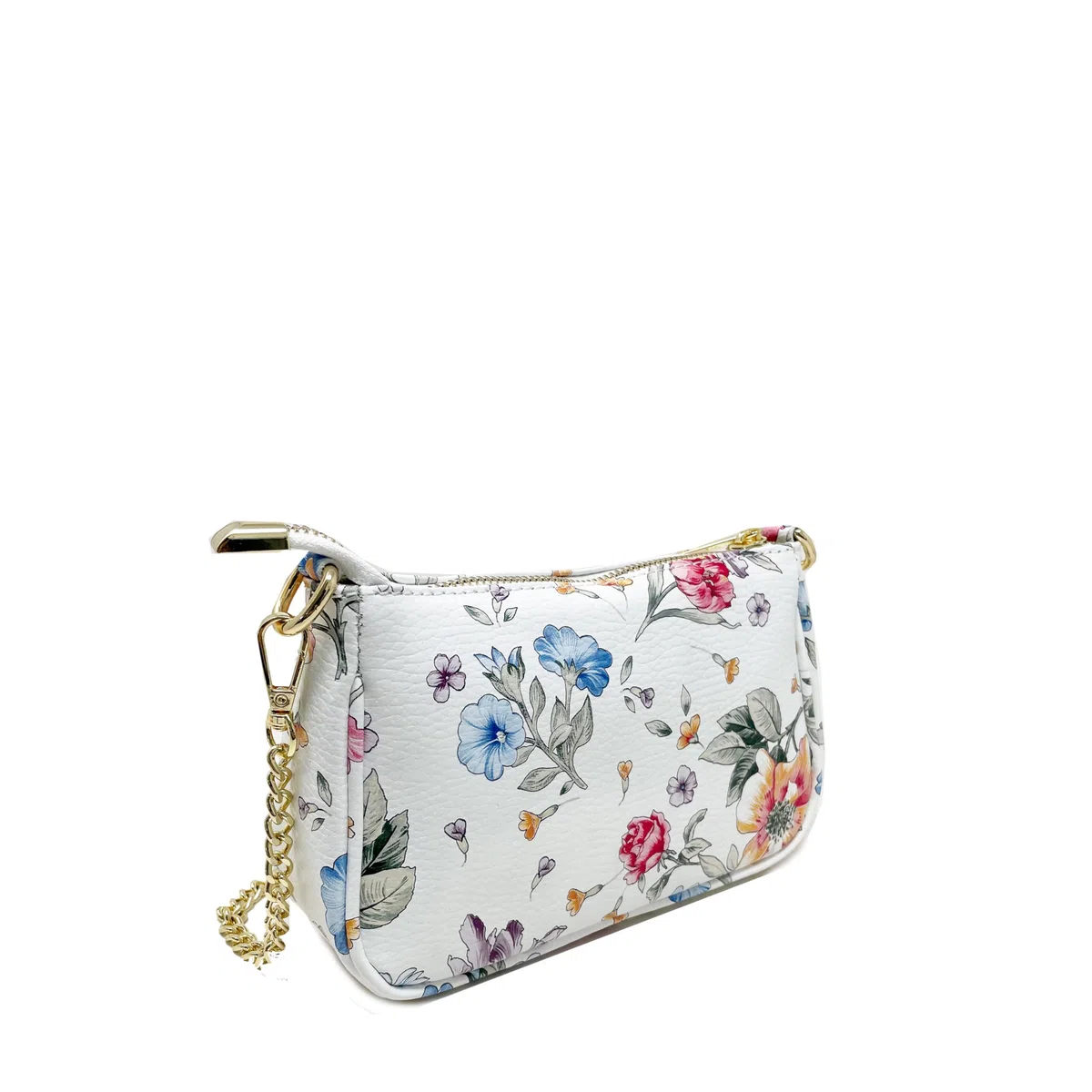 Chicca Borse Borsetta da donna in pelle, borsa a tracolla clutch pochette
