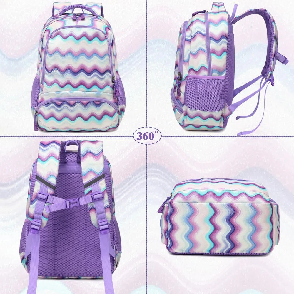 Zaini Bambina Unicorno Zaino Ragazze per Scuola Primaria Zaini Ragazza Borsa Scuola Ragazzi Zaino Set Zainetti per Bambini