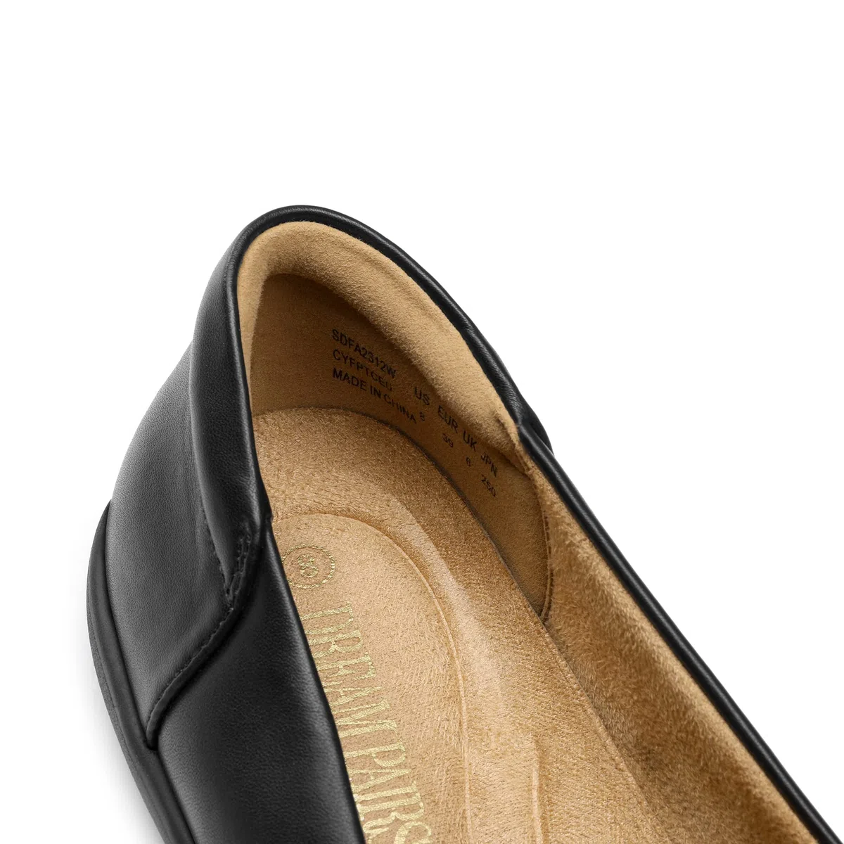 DREAM PAIRS Comode Ballerine da Donna con Soletta Ammortizzata e Suola Antiscivolo Classica Scarpe Basse da Donna