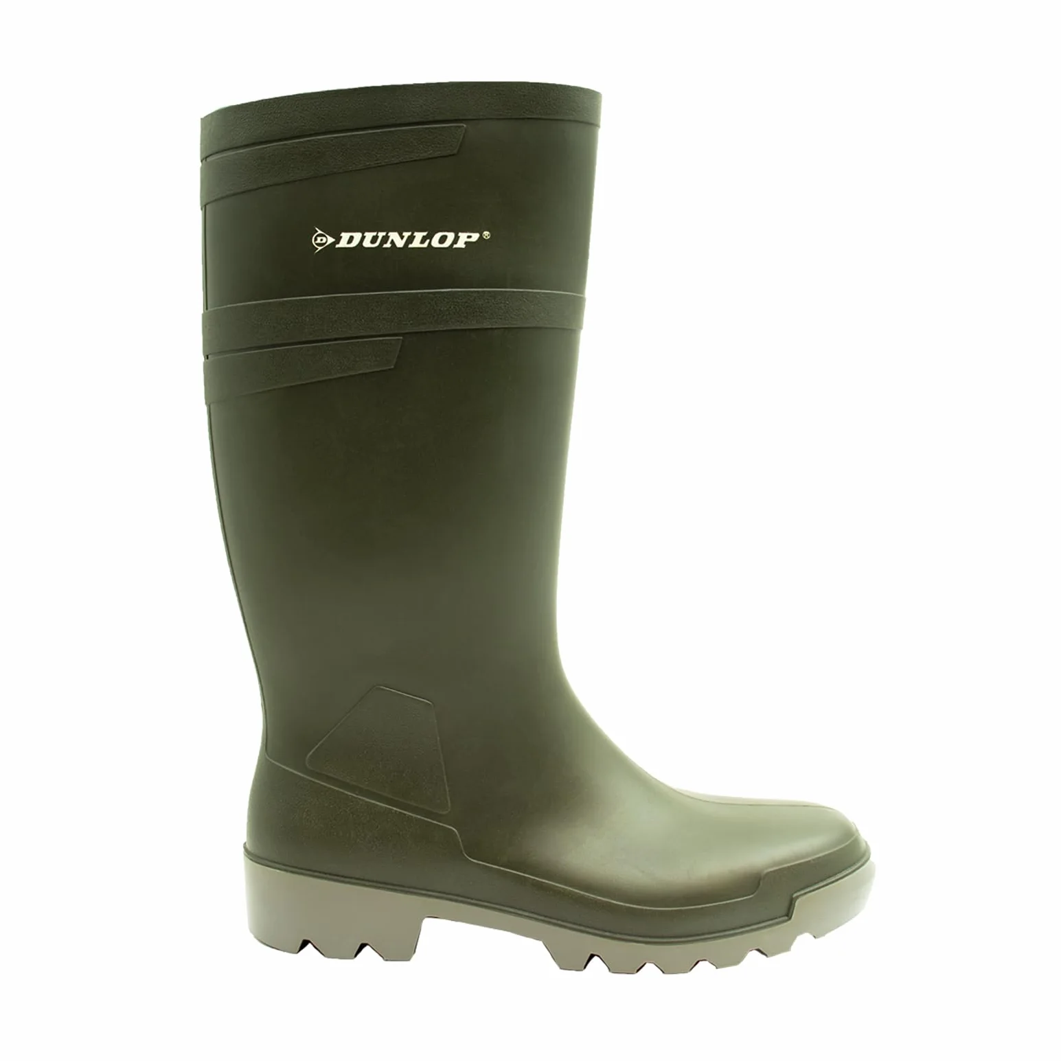 Dunlop - W486711 HOBBY KNIE GROEN 46/47, Stivali di gomma , unisex