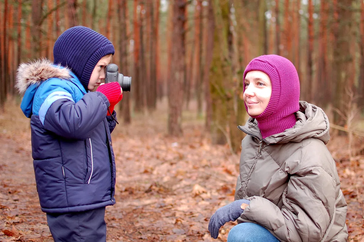 100% lana merino Balaclava cappello invernale bambini ragazze ragazzi lavorato a maglia
