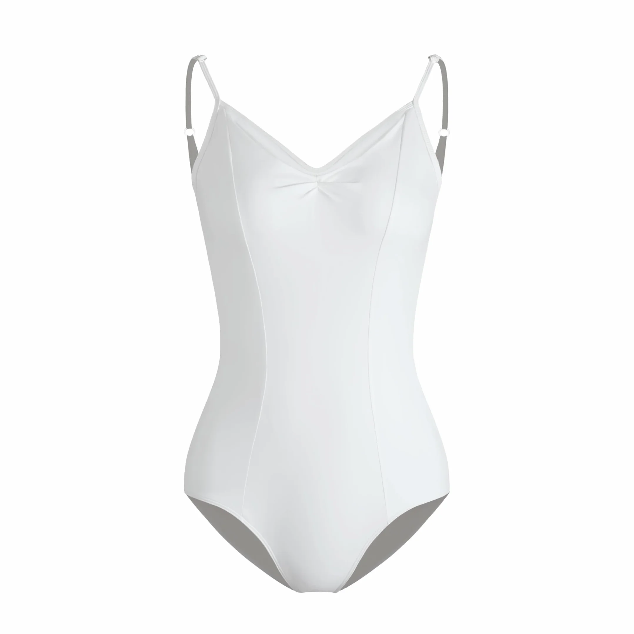 HROYL Body da Danza per Donna Classica Scollo a V Body da Balletto Body Ginnastica Leotards con Spalline Regolabili, C11