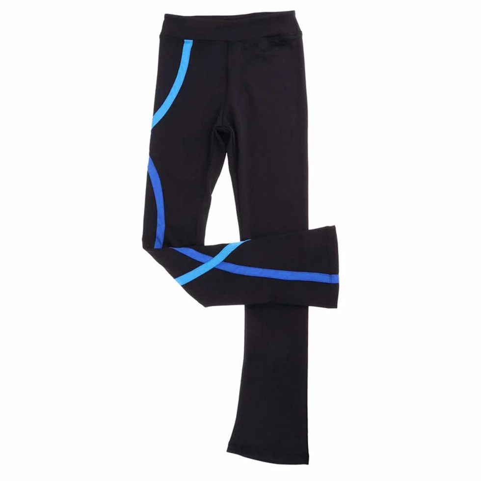 LIUHUO ragazze pantaloni da pattinaggio neri allenamento esercizio colpisce pantaloni da pattinaggio da donna
