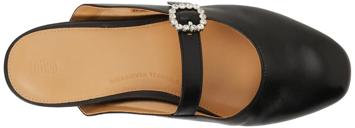 Fitflop Delicato Crystal-Buckle Mary-Jane Mules, Scarpa Donna