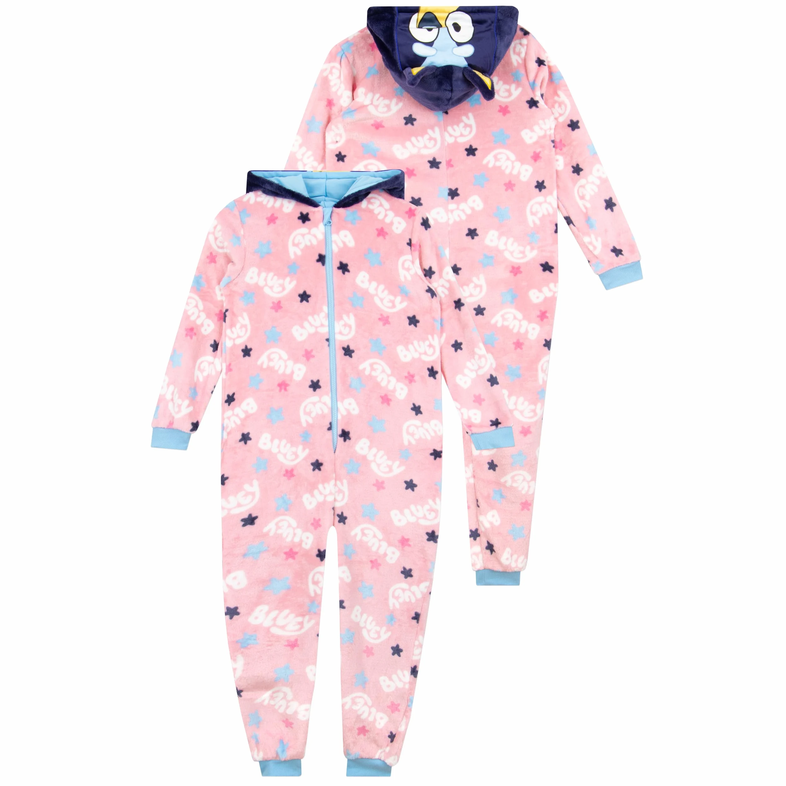 BlueY Pigiama | Pigiama Bambina | Pigiamone Intero Bambina | Pigiamone Ragazza | 18 Mesi E 8 Anni