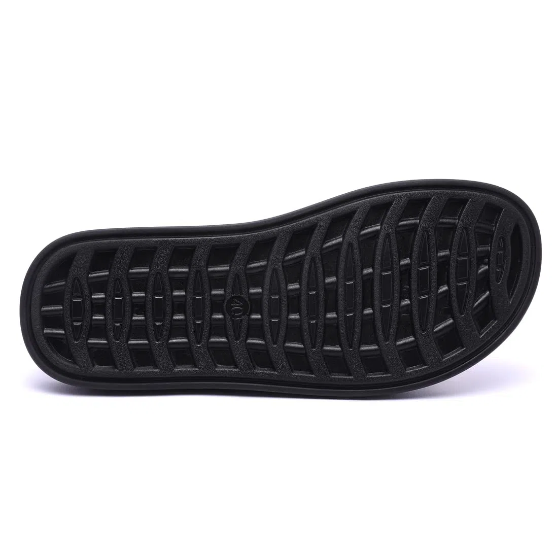 Harssindanzar Sandali infradito da uomo,Sandali in pelle Flip-Flops Slip On Cross Straps Slide Sandali Toe Ring Style per gli uomini KM221EU1