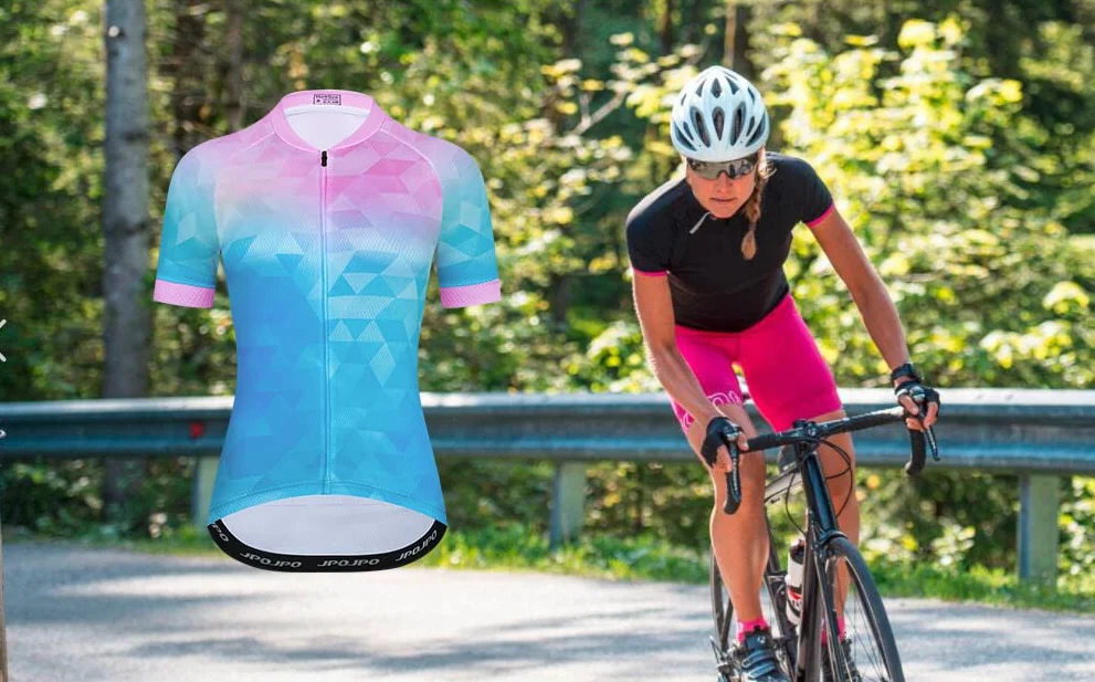 Maglia da mountain bike da donna a maniche corte da donna, maglia da ciclismo maglia da ciclismo top S-3XL