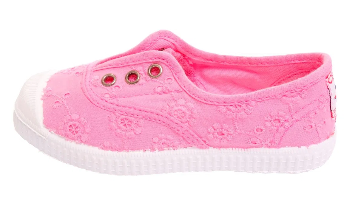 CIENTA - Scarpa Rosa in Tessuto Ecologico Non trattato, Punta in Gomma, Fodera in Tessuto Traspirante, Bambina, Ragazza-29