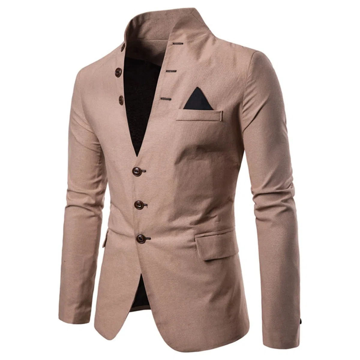 Blazer da Uomo Slim Fit, Abito da Uomo Casual Sportiva Business Blazer Regular Fit Tinta Unita 2 Bottoni in Cotone Lavato Giacca Formale Uomo Jacket da Abito d'Affari Business per Il Tempo Libero