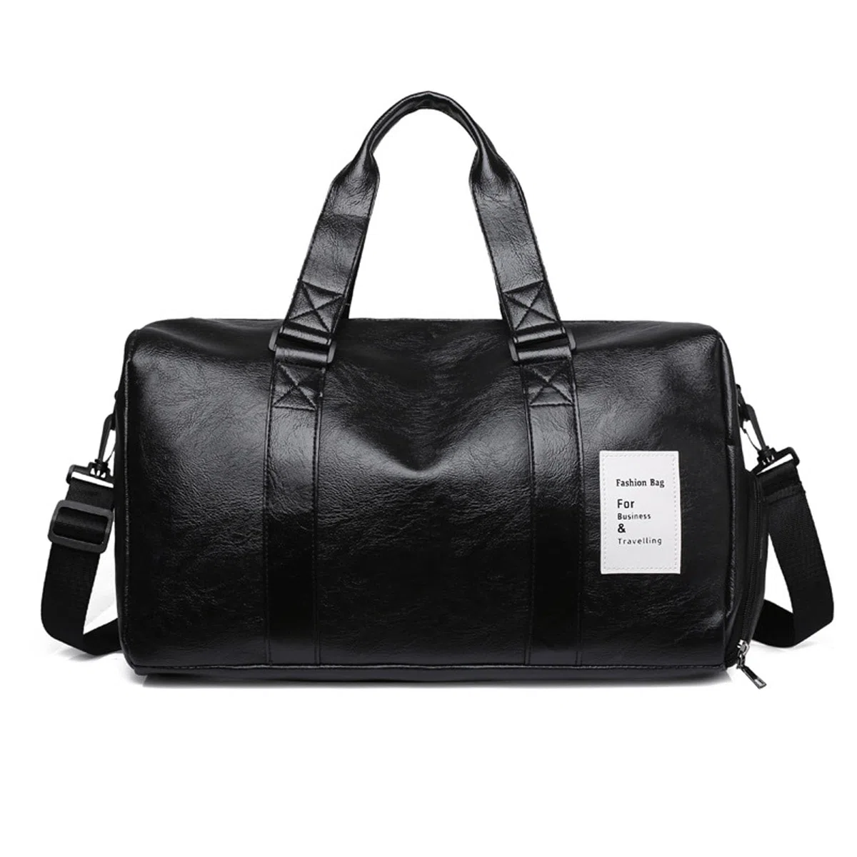 FANDARE Retrò Borsoni Donna Uomo Borsone da Viaggio PU Pelle Bagaglio a Mano Borsone Palestra Borsone da Cabinada con Scomparto per le Scarpe Borsa Sportiva Palestra Weekend Impermeabile Tote Bag