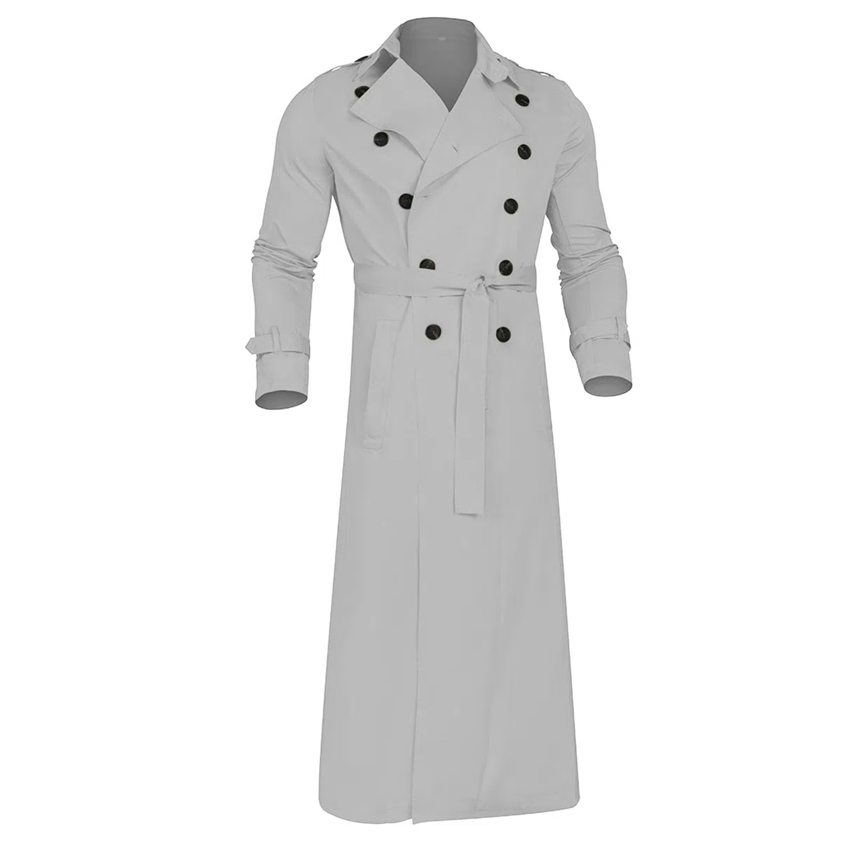 Trench Uomo Lungo Cappotto Uomo Lungo Giacche Uomo Eleganti Tranch Uomo Impermeabile Cappotto Uomo Elegante Trench Uomo Nero Trench Parka