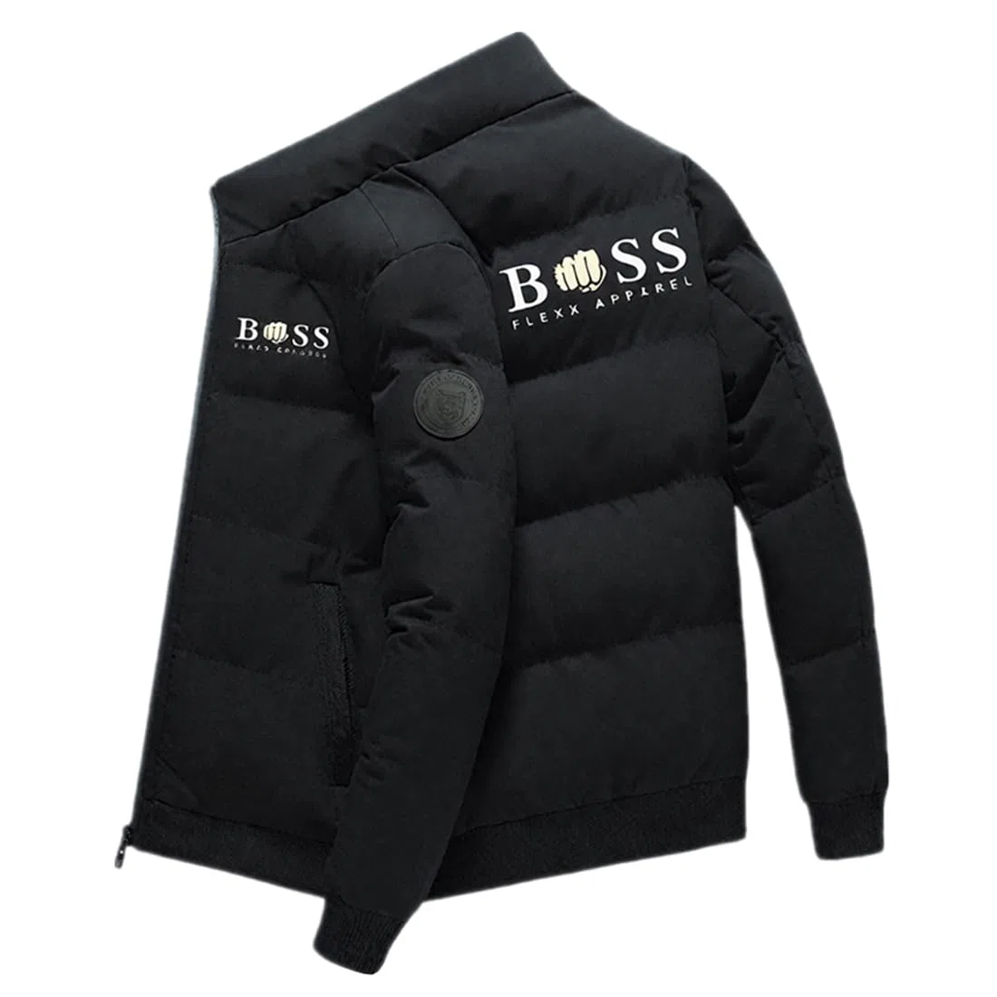 Moda Parka da Uomo, London Invernale da Giubbotto, Giacca a Vento Calda e Grossa, Outdoor Antivento Giubbotto Parka, Bos Logo, Unisex Abbigliamento per Esterni. S-XXXL