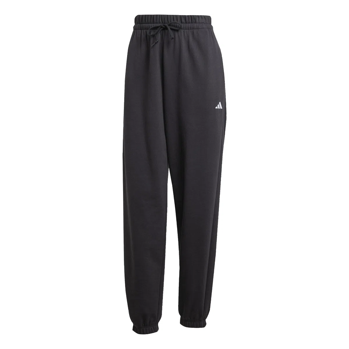 Adidas - Essentials Small Logo French Terry Cuffed Pants, Pantaloni da Golf Donna
