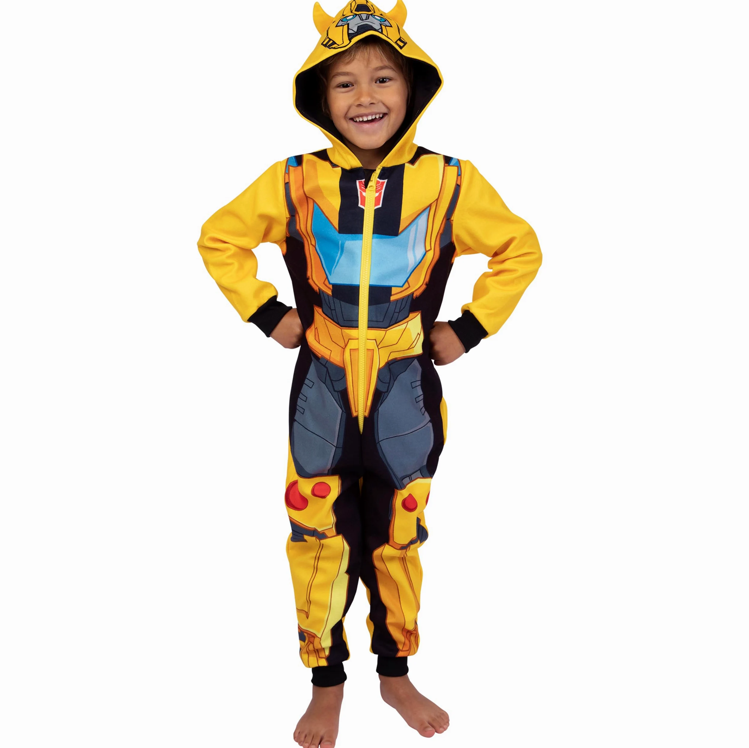 Transformers Bumblebee Pigiama Bambino | Pigiama Caldo | Pigiamone Pile Bambino | 3 E 10 Anni