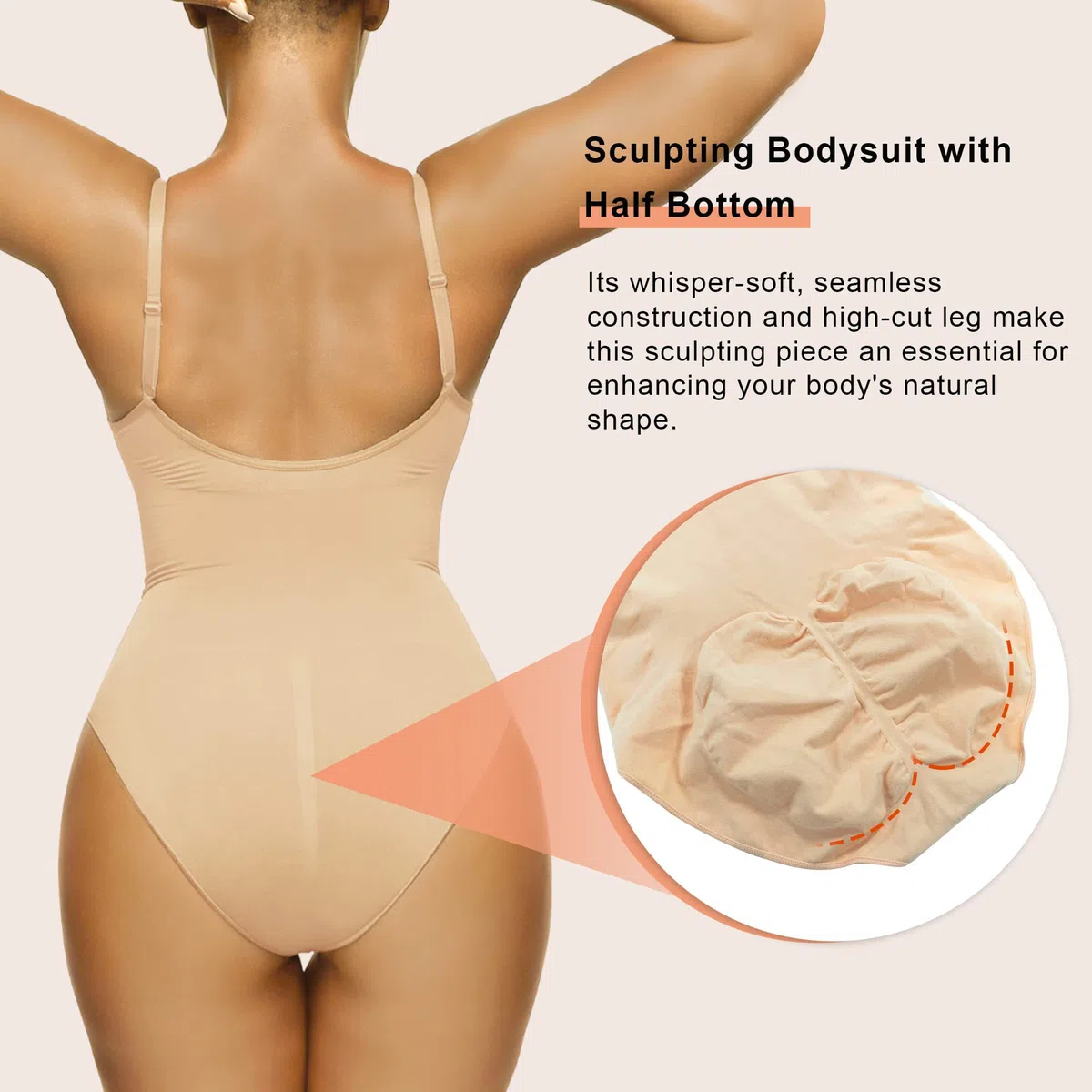 SHAPERX Donna Bodysuit Body Contenitivo Modellante Intimo Snellente Shaper Shaping Shapewear Spallino Regolabile