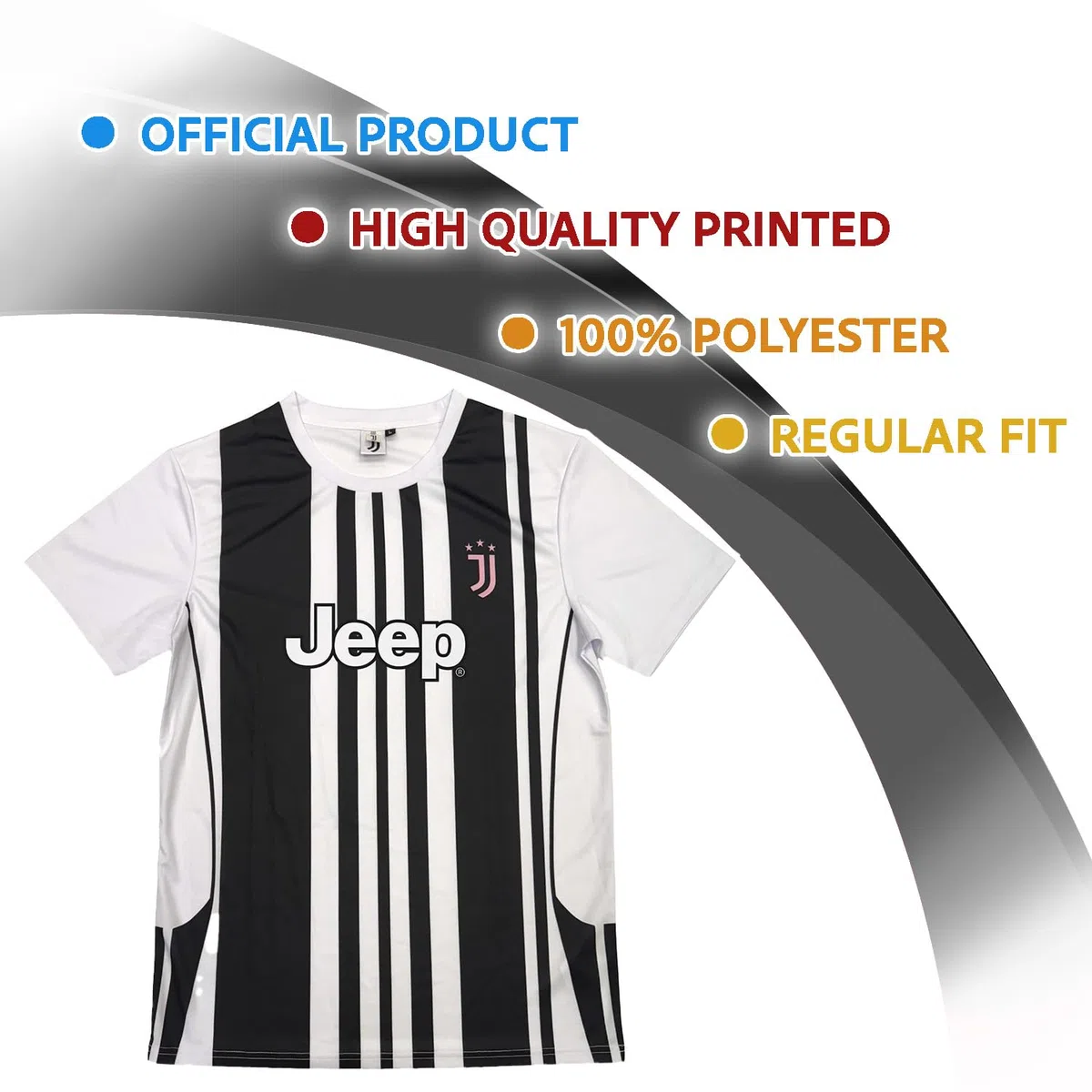 JUVENTUS Maglia Calcio Stagione 2025/26. Replica Stadio Ufficiale per Adulto, Ragazzo e Bambino