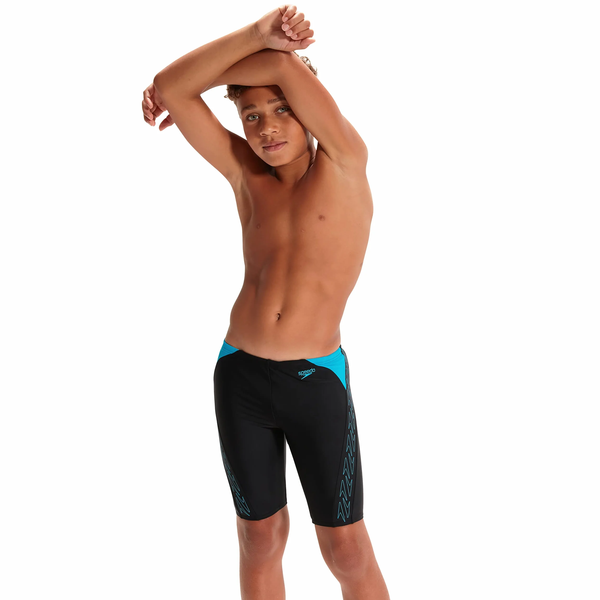 Speedo Junior Boy's Hyperboom Splice Jammer Swimming Trunks