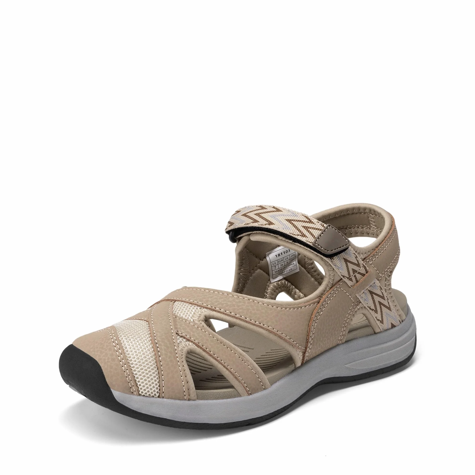 DREAM PAIRS Sandali Bassi Sportivi Donna in Maglia con Suola in EVA Tessuto Leggero Traspirante Asciugatura Rapida per Spiaggia