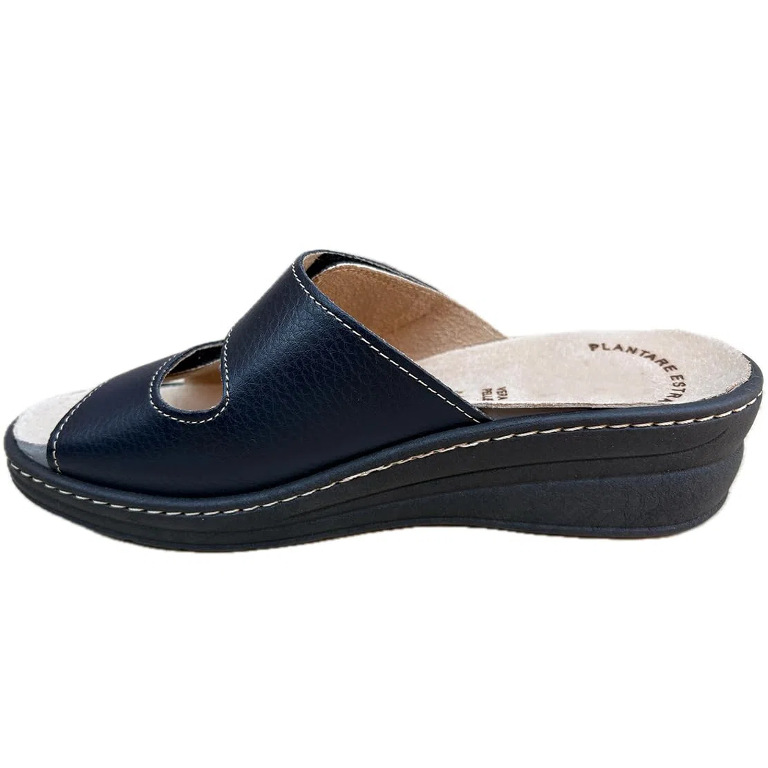 ciabatte Confort DONNA ecopelle regolabili a strappo PREST1GE plantare estraibile 2cm adatta per plantari su misura