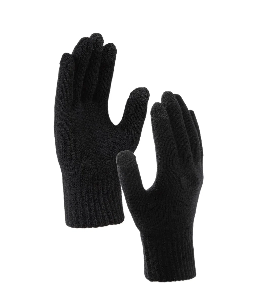 Villand 3 Pezzi Cappelli Sciarpa con Guanti Touchscreen per Uomini e Donne, Set Unisex per il Freddo con Foderato in Pile e Borsa Regalo