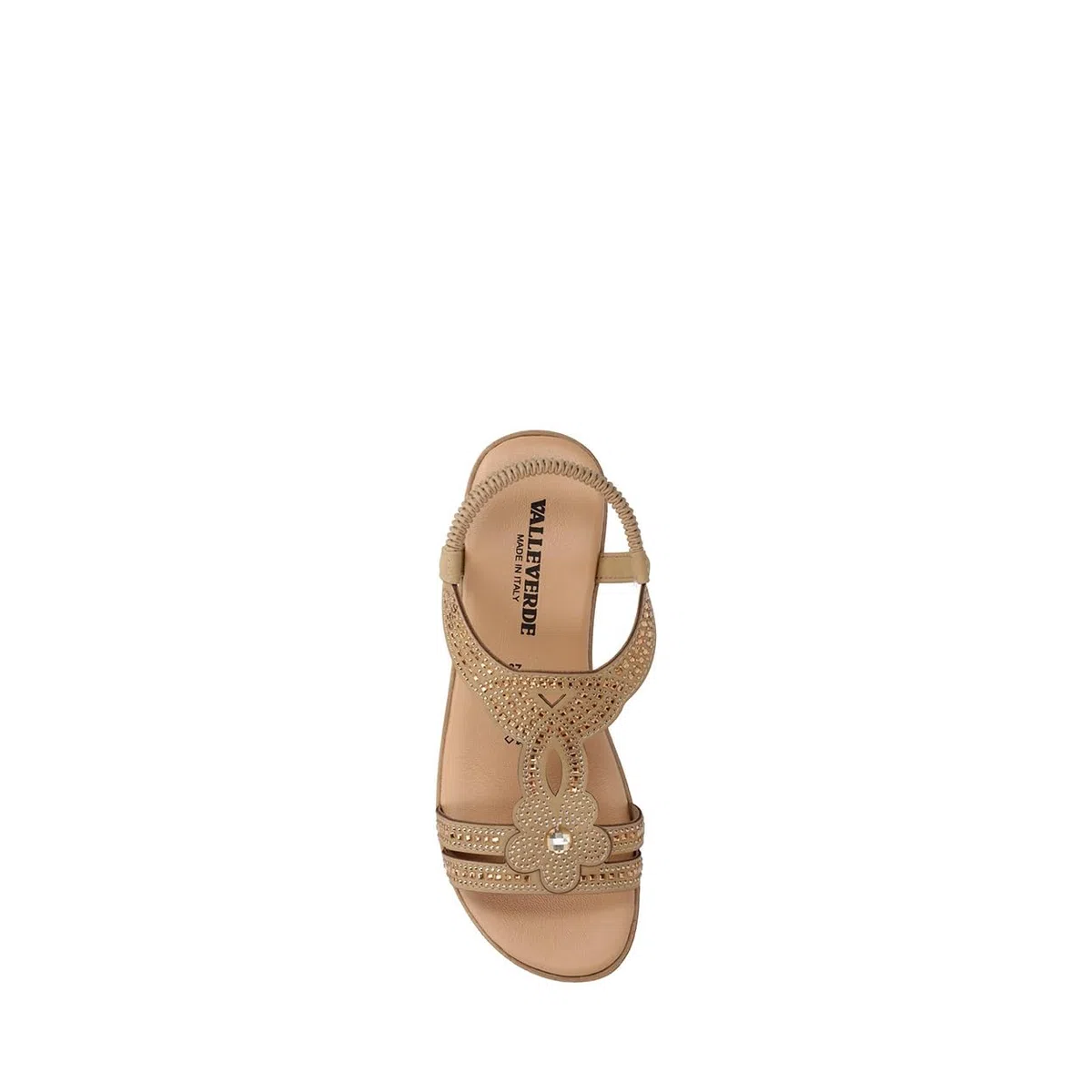 Valleverde 55403 Sandali Sportivi Donna Pelle Sintetica Tacco Grosso 3Cm Suola Poliuretano